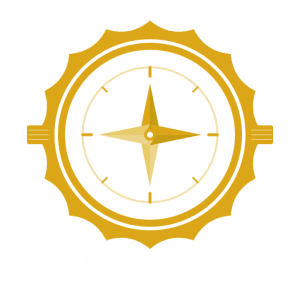 LotFlux Preferred tier badge — gold compass rose in scalloped seal